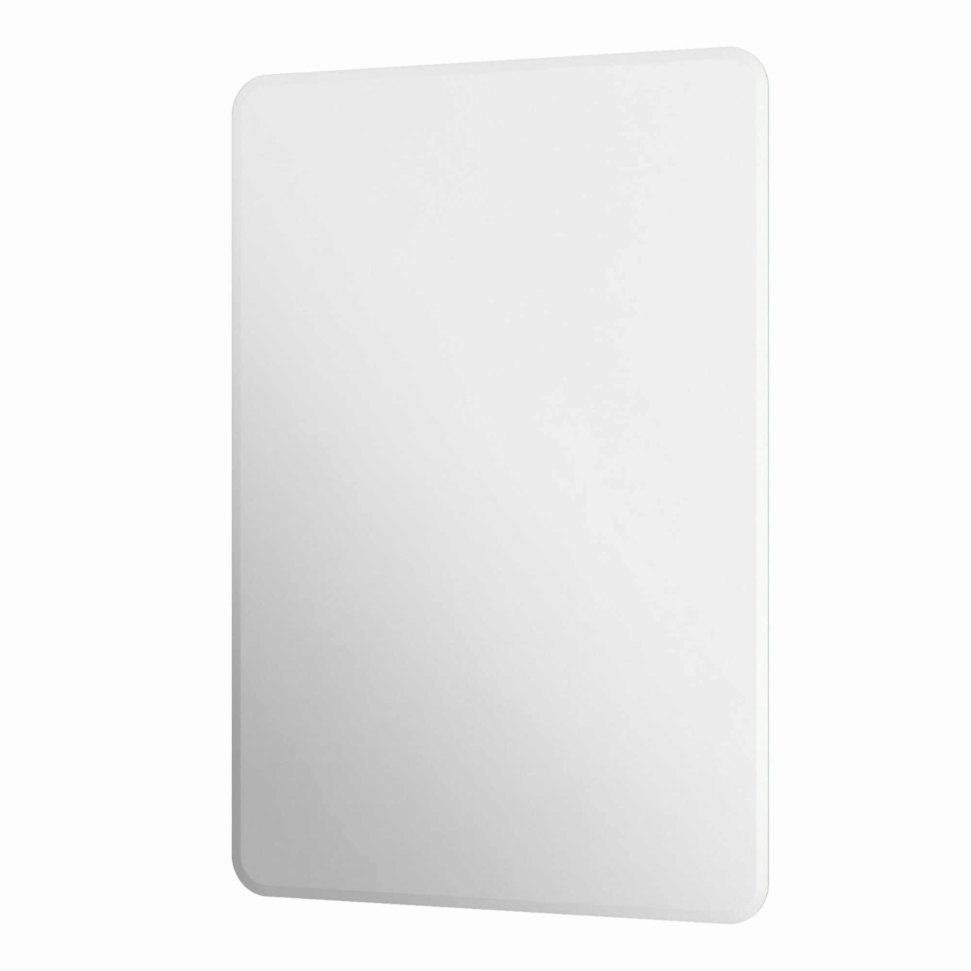 ENKI, Horizon, BM015, 400 x 600mm Rectangular Polished Edge Rounded Corners Mirror image